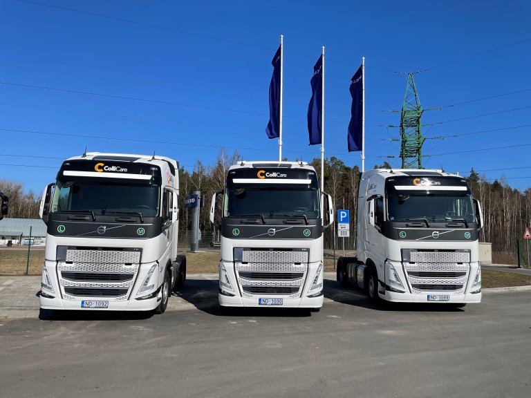 ColliCare Latvia - New Volvo trucks